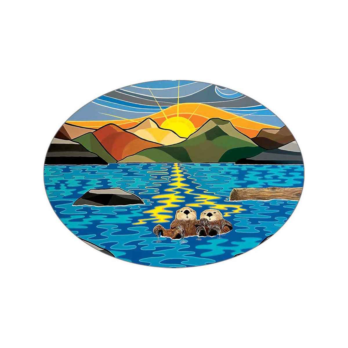 Sticker Shelley Davies It's A Real Thing -  - oval Stickers - House of Himwitsa Art Gallery