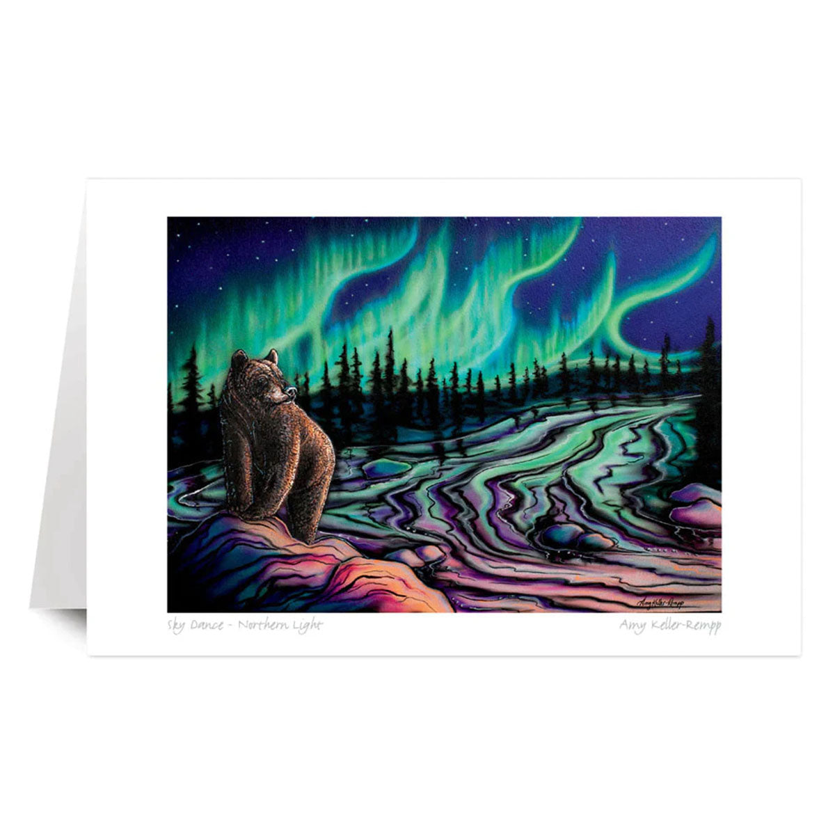 Art Card Amy Keller-Rempp Sky Dance North Light -  - Art Card - House of Himwitsa Art Gallery