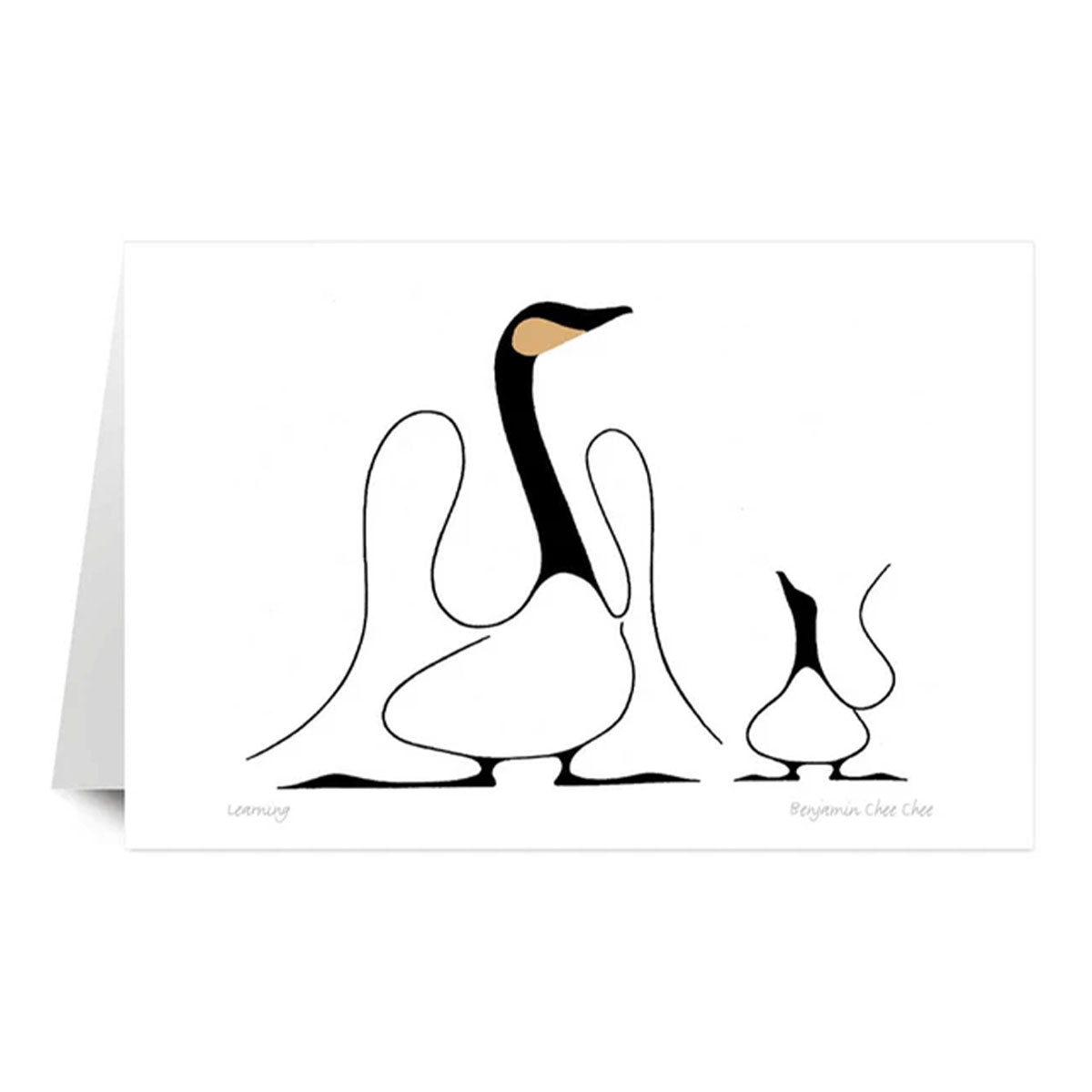 Art Card Benjamin Chee Chee Learning -  - Art Card - House of Himwitsa Art Gallery