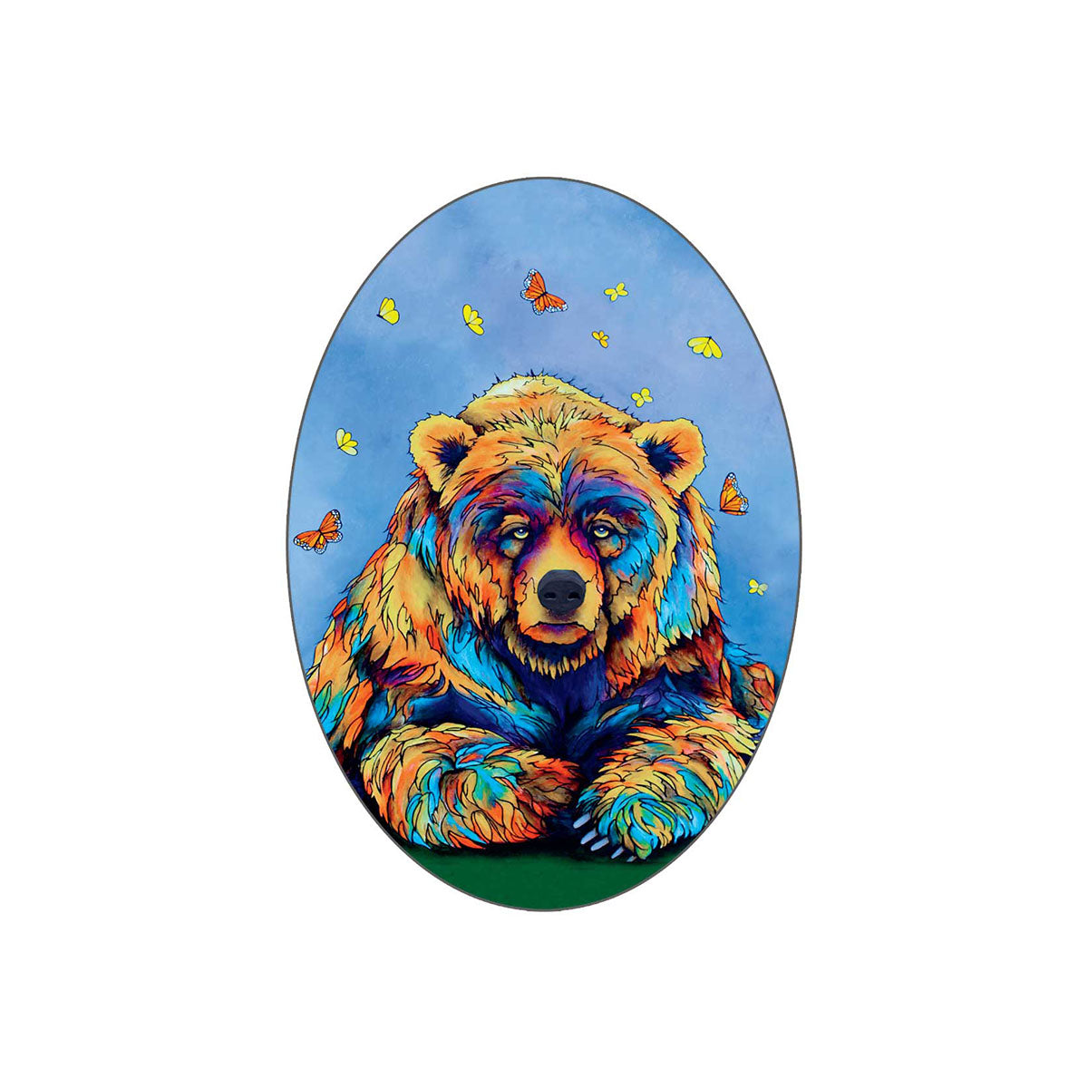 Sticker Micqaela Jones Spring Already Sm -  - oval stickers - House of Himwitsa Art Gallery