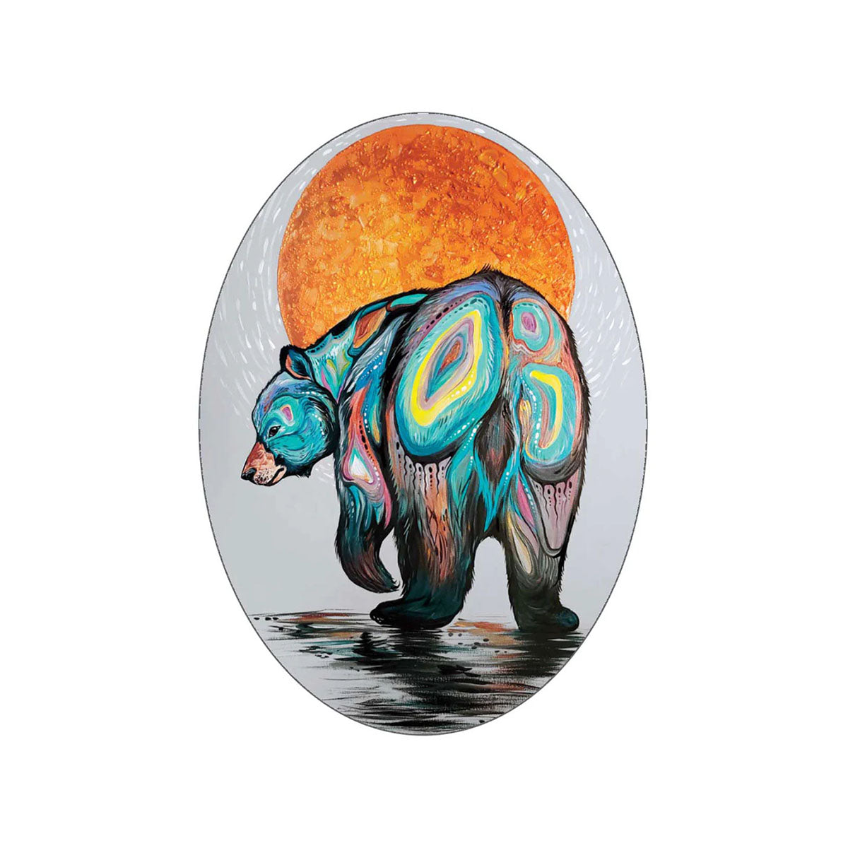 Sticker Carla Joseph The Journey -  - oval Stickers - House of Himwitsa Art Gallery