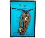 WOOD PENDANTS - Dark Walnut / Raven - 205WPD - House of Himwitsa Native Art Gallery and Gifts