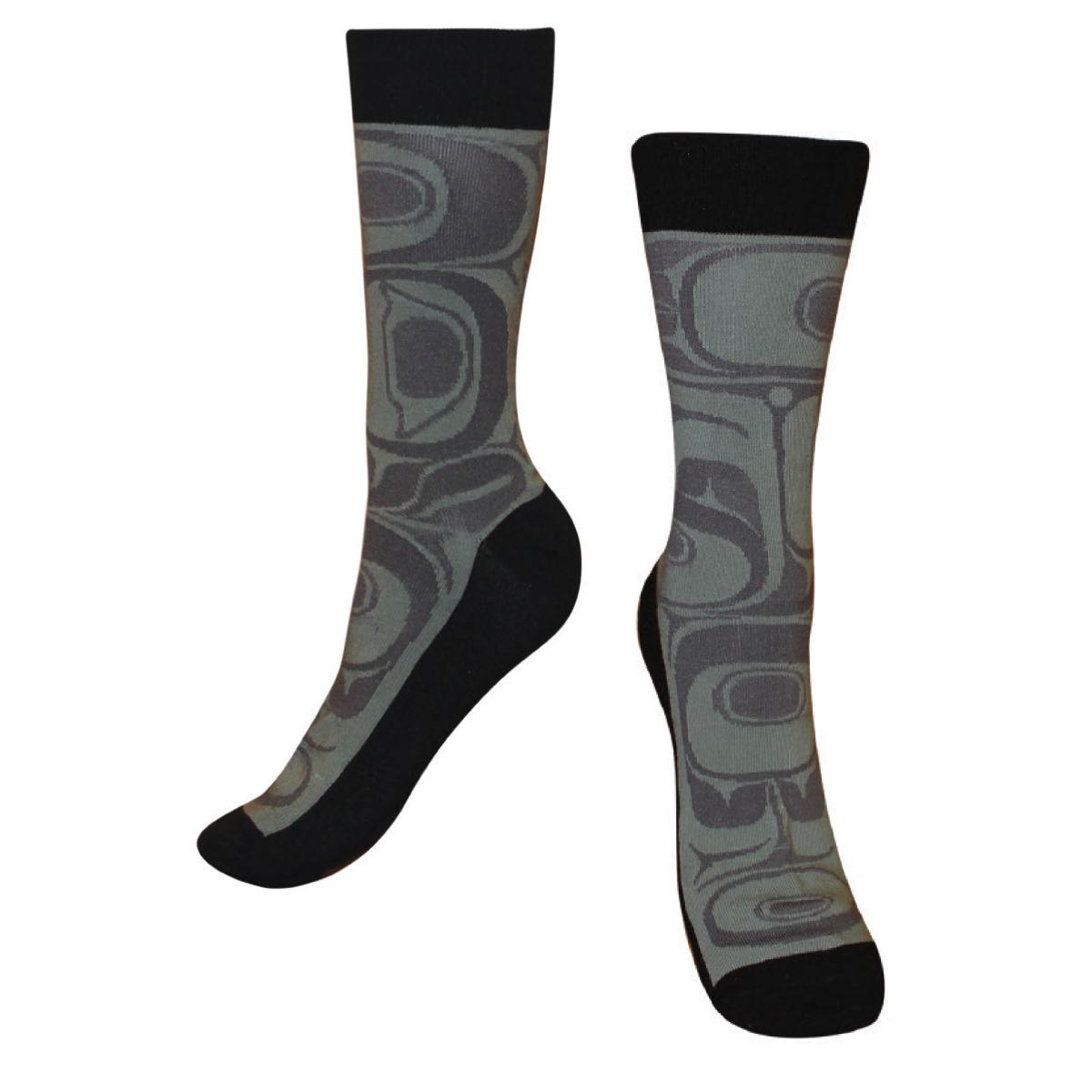 ART SOCKS - M/L / Allen Weir-Eagles/SOCK24 - SOCK24L - House of Himwitsa Native Art Gallery and Gifts