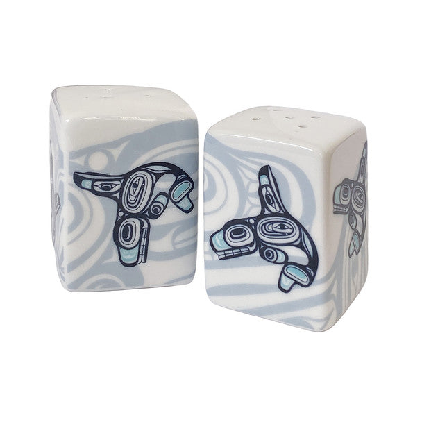 Salt & Pepper Shaker Set Whale -  - salt & pepper shaker - House of Himwitsa Art Gallery