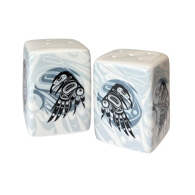 Salt & Pepper Shaker Set Allen Weir Raven Moon