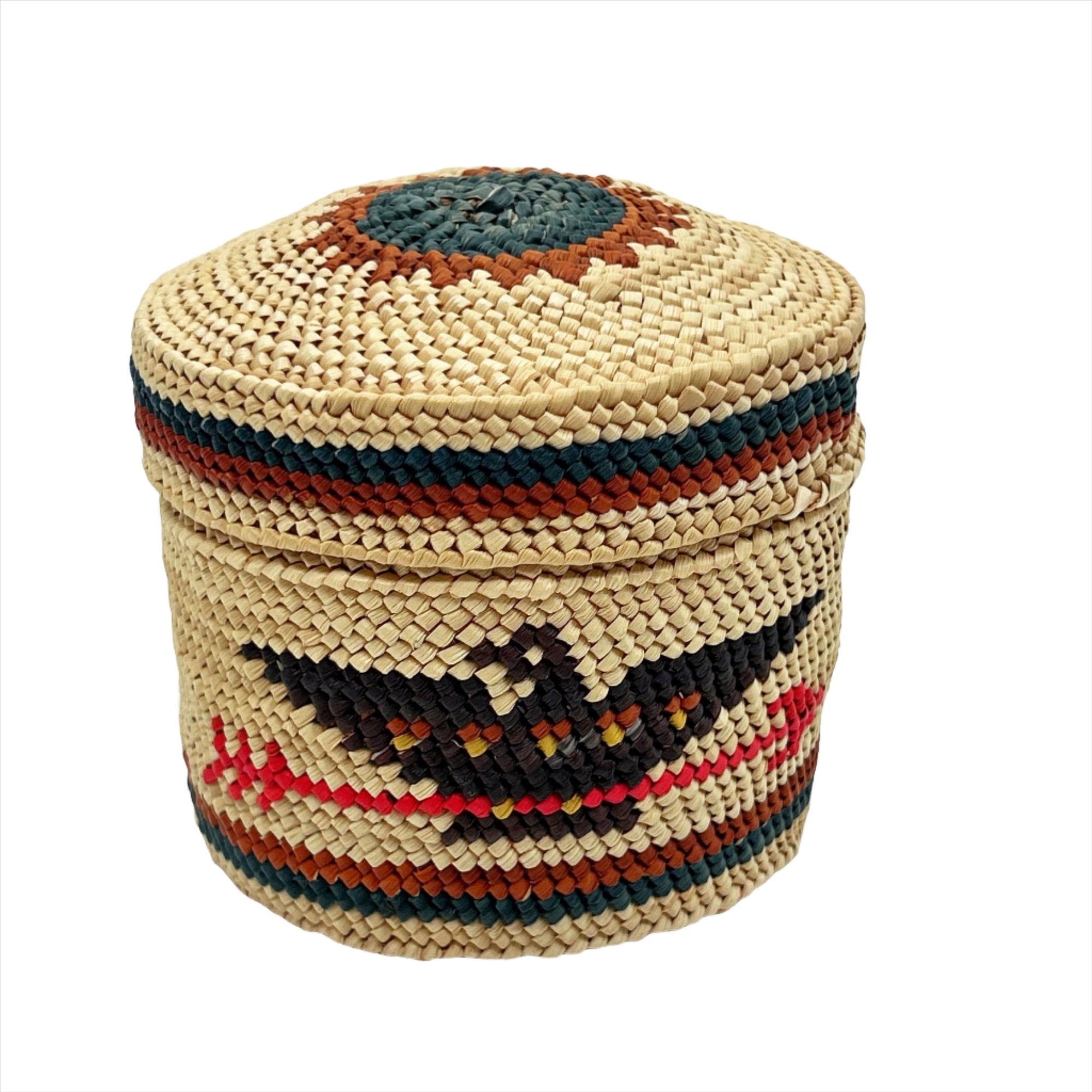Sarah Tutube Beargrass Basket -  -  - House of Himwitsa Art Gallery