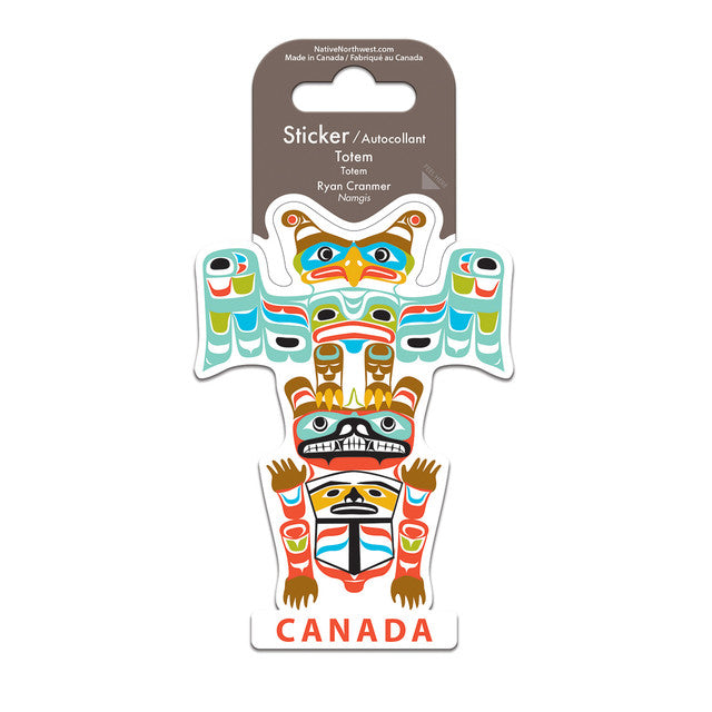 Vinyl Sticker Ryan Cranmer Totem Canada