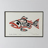 MATTED ART CARDS BILL REID -  - Matted Art Card - House of Himwitsa Art Gallery