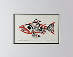 MATTED ART CARDS BILL REID -  - Matted Art Card - House of Himwitsa Art Gallery