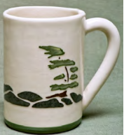 S Robertson Mug Windswept - S Robertson Mug Windswept -  - House of Himwitsa Native Art Gallery and Gifts