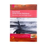 4oz, 8oz and 16oz Smoked Wild Pink Salmon Envelope - 8oz - PS8 - House of Himwitsa Native Art Gallery and Gifts
