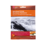 4oz, 8oz Smoked Wild Sockeye Salmon Envelope - 4oz - SS4 - House of Himwitsa Native Art Gallery and Gifts