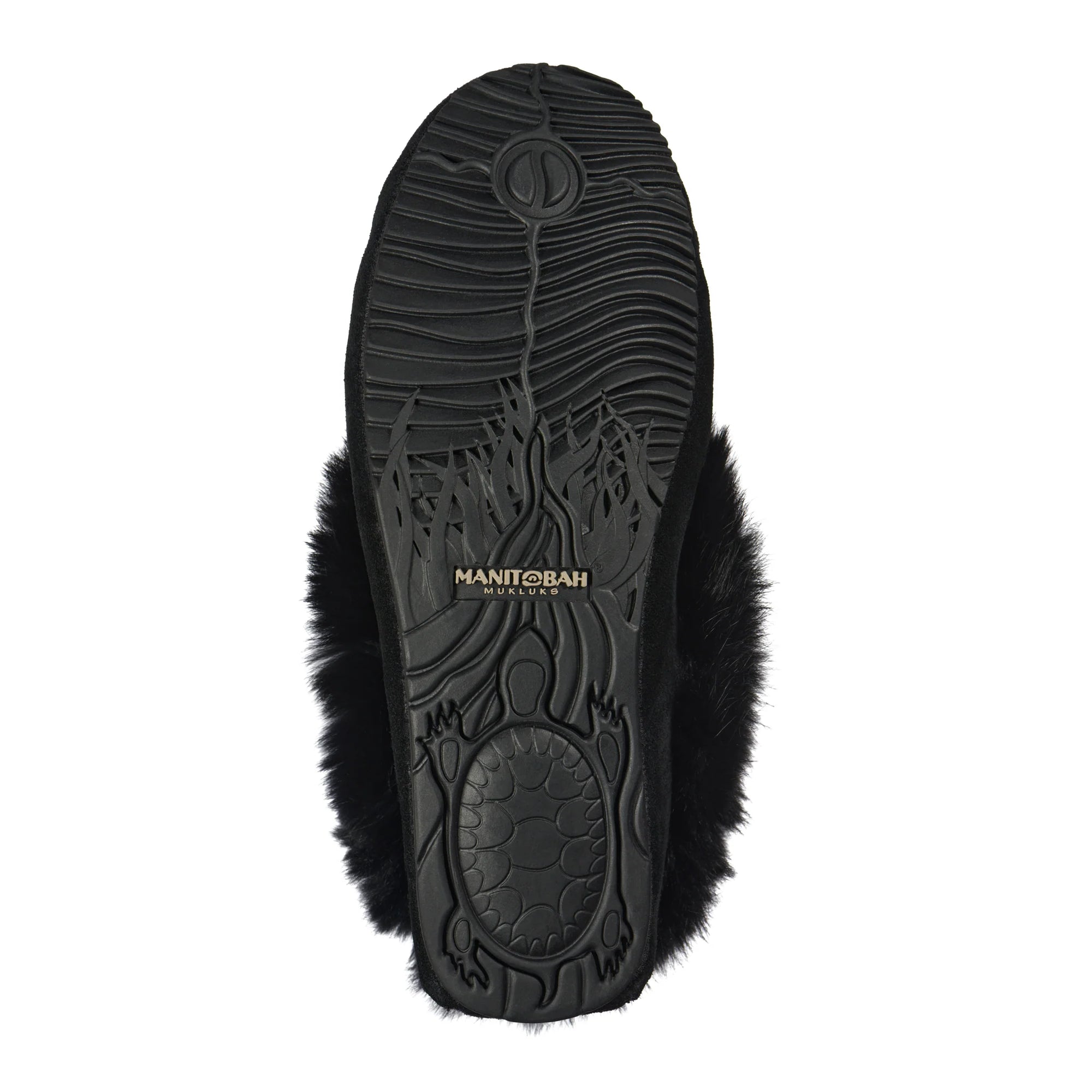 Street Suede Moccasins Black -  -  - House of Himwitsa Art Gallery