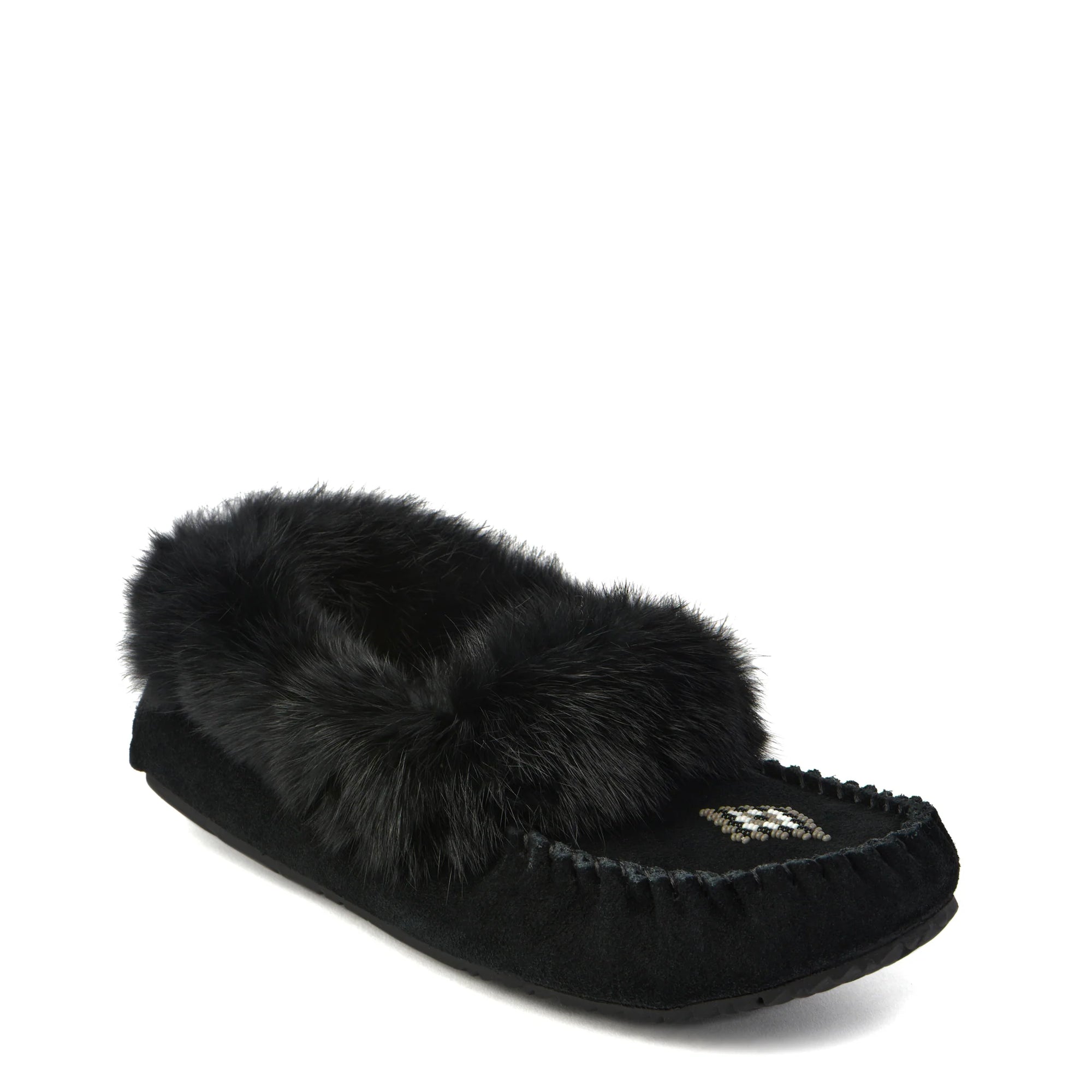 Street Suede Moccasins Black