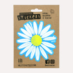 Westcoastees Surfboard Daisy Sticker - Westcoastees Surfboard Daisy Sticker -  - House of Himwitsa Native Art Gallery and Gifts