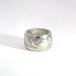 Justin Rivard Silver Thunderbird Spirit Bead