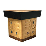 Trevor Husband Abalone Inlay Bentwood Box Thunderbird - Trevor Husband -  - House of Himwitsa Art Gallery