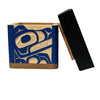 Trevor Husband Wolf Yellow / Red Cedar Bentwood Box - Trevor Husband -  - House of Himwitsa Art Gallery