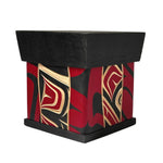 James Michels Eagle Red Cedar Bentwood Wood Box - James michels - Bentwood box - House of Himwitsa Art Gallery