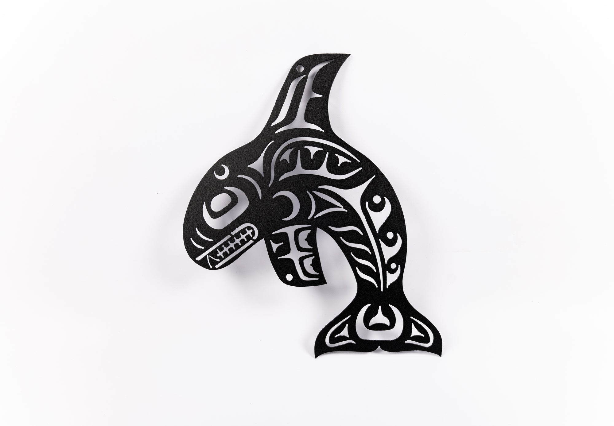 Trevor Husband Orca Native 24'' Black in colour - Trevor Husband Orca Native 24'' Black in colour -  - House of Himwitsa Native Art Gallery and Gifts
