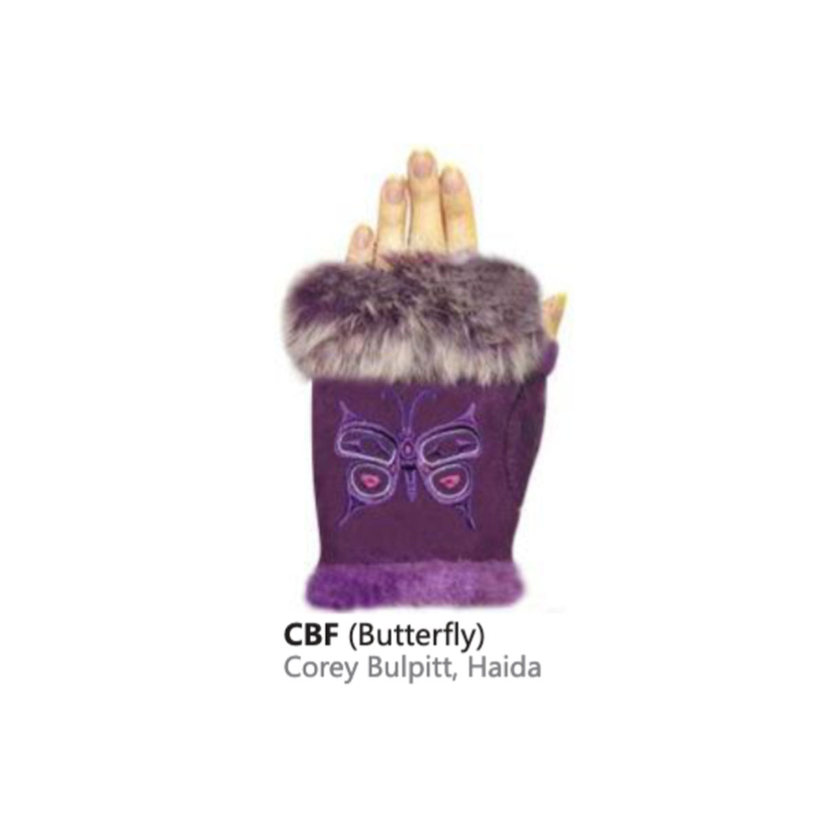 Texting Butterfly Gloves