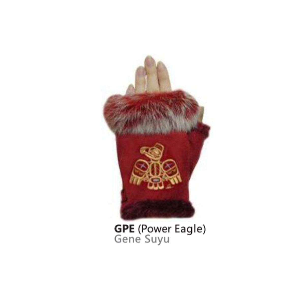 Texting Glove Red Eagle