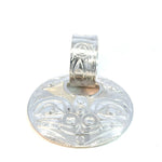 Jim Mcquire  Pendant with Silver Carved Bale Bear
