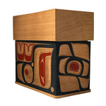 Victor West Bentwood Box Abstract - Victor West - Bentwood Box - House of Himwitsa Art Gallery
