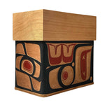 Victor West Bentwood Box Abstract - Victor West - Bentwood Box - House of Himwitsa Art Gallery