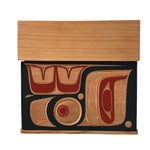 Victor West Bentwood Box Abstract - Victor West - Bentwood Box - House of Himwitsa Art Gallery
