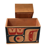 Victor West Bentwood Box Abstract - Victor West - Bentwood Box - House of Himwitsa Art Gallery