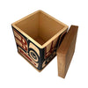 Victor West Bentwood Box Raven - Victor West - Bentwood box - House of Himwitsa Art Gallery