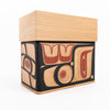 Victor West Abstract Bentwood Box - Victor West Abstract Bentwood Box -  - House of Himwitsa Native Art Gallery and Gifts