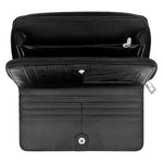 Embossed Wallet Carla Joseph Hummingbird Feathers