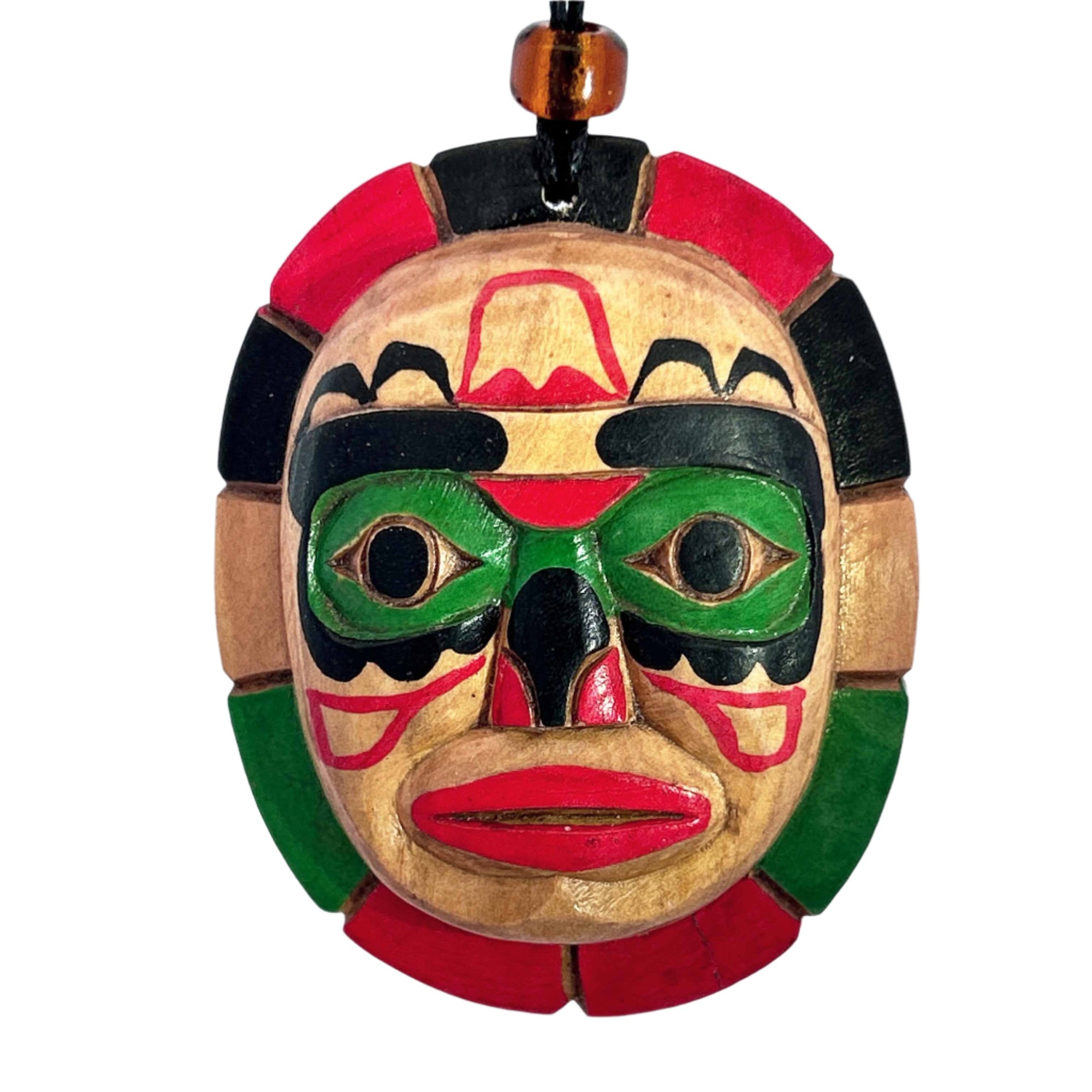 Artie George Ornament Man Mask -  - Ornament - House of Himwitsa Art Gallery