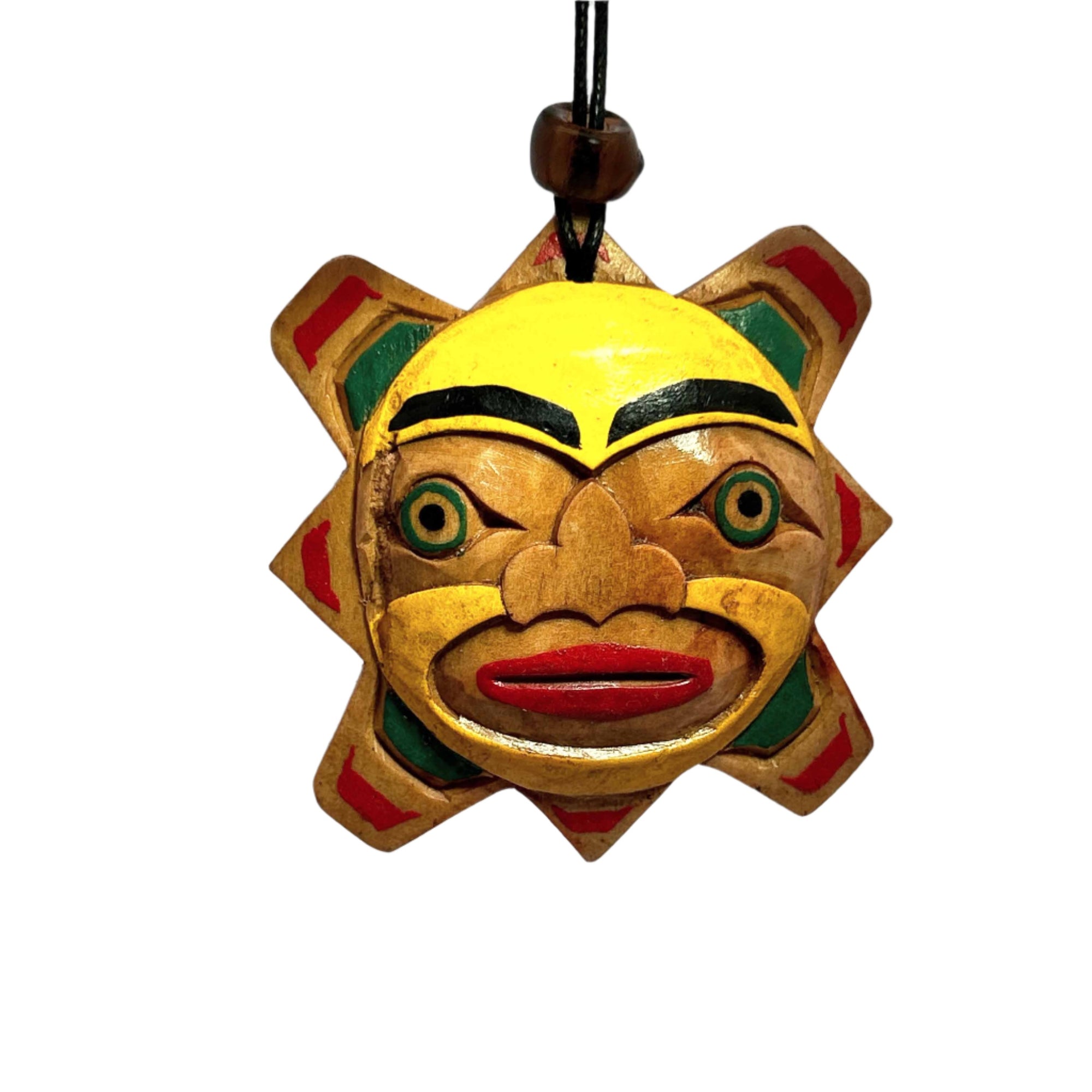 Artie George Ornament Sun Mask -  - Ornament - House of Himwitsa Art Gallery