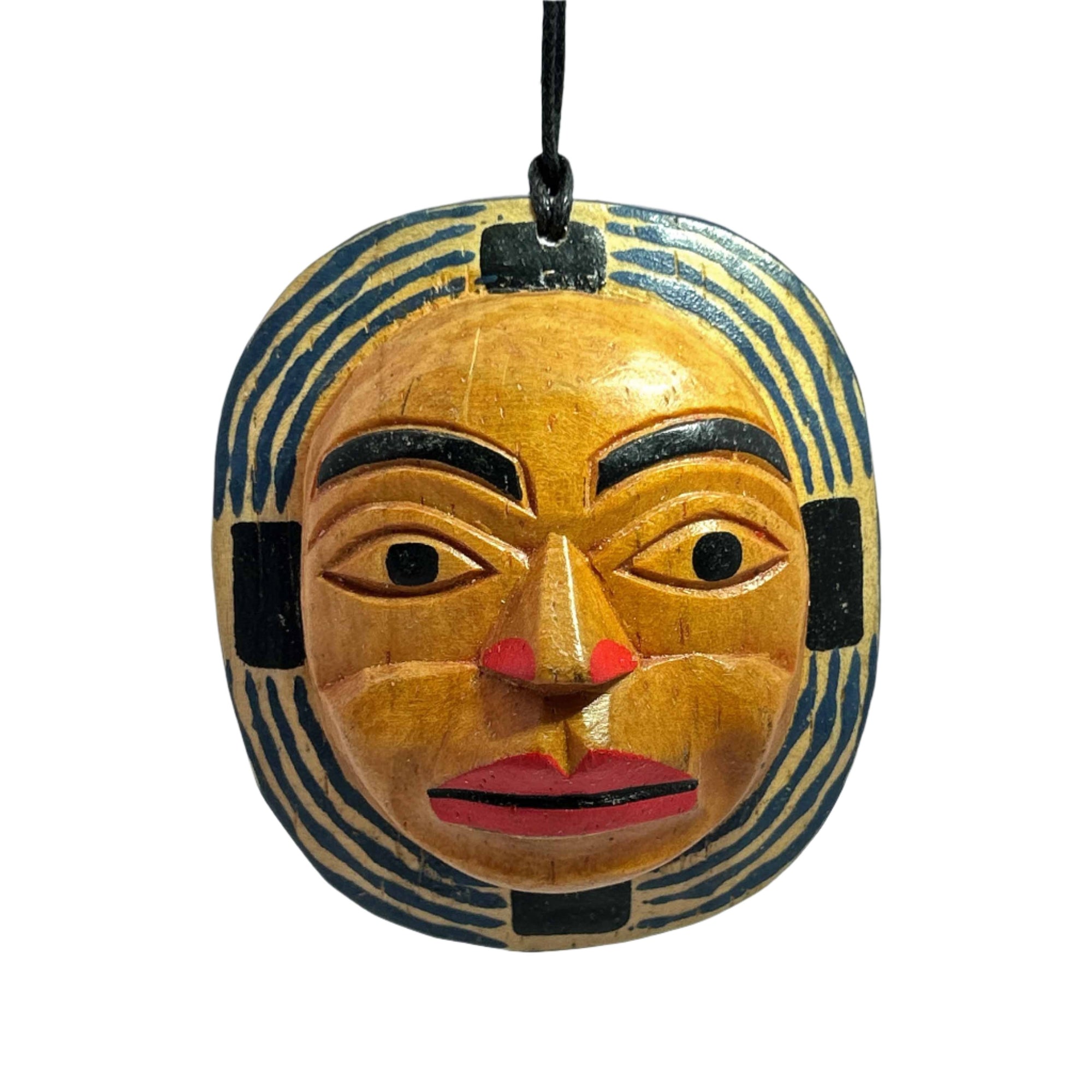 Artie George Ornament Moon Mask -  - Ornament - House of Himwitsa Art Gallery
