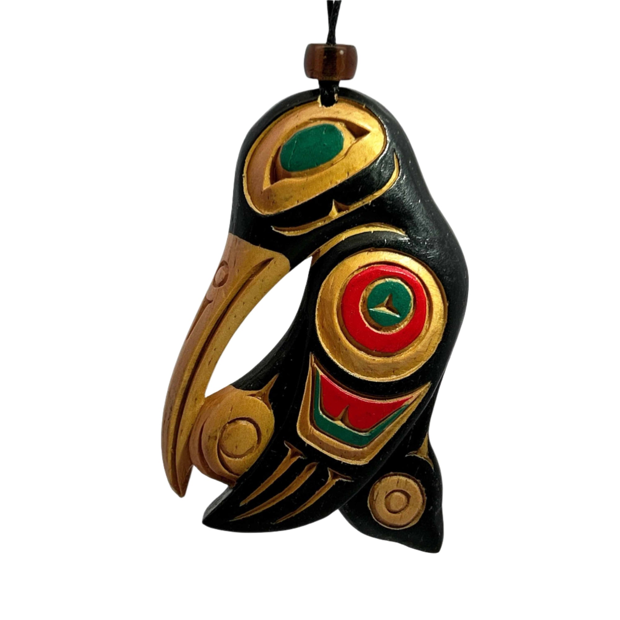 Artie George Ornament Hummingbird Mask -  - Ornament - House of Himwitsa Art Gallery