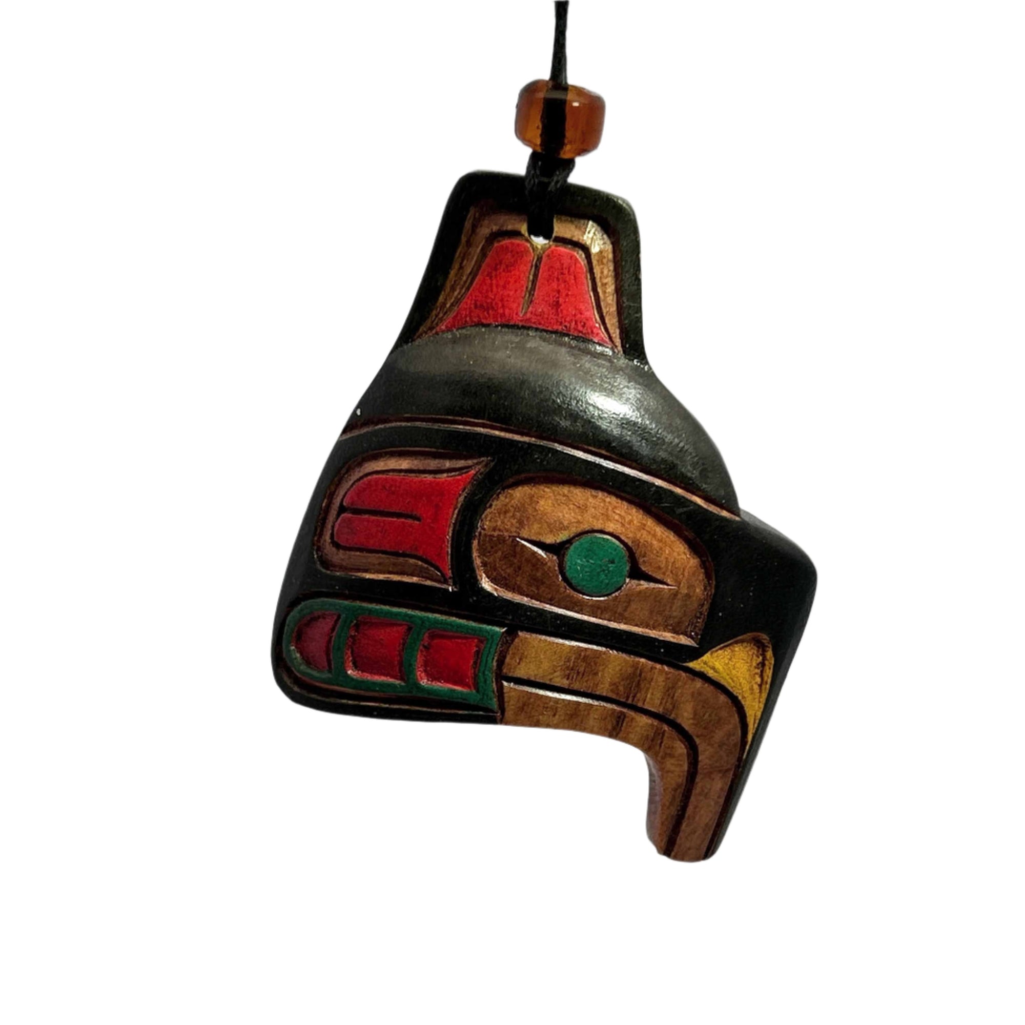 Artie George Ornament Eagle Mask -  - Ornament - House of Himwitsa Art Gallery