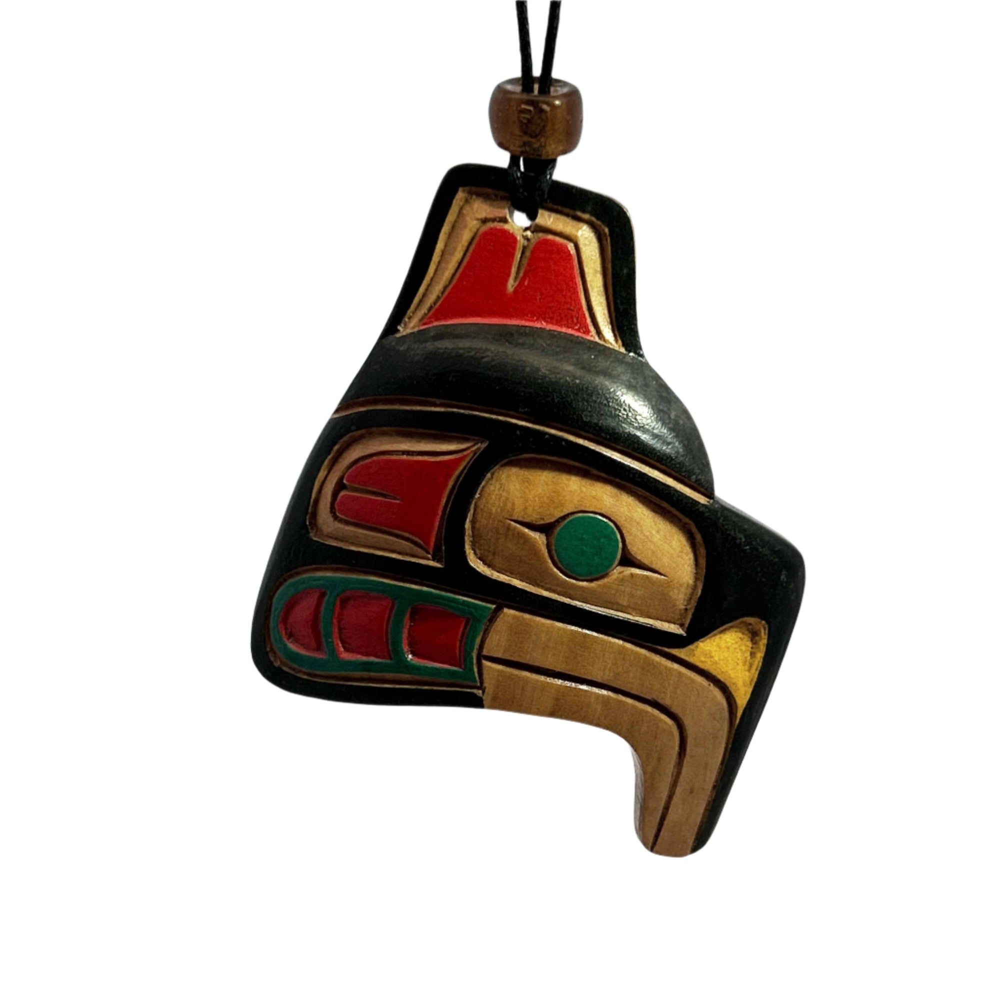 Artie George Ornament Eagle Mask 3A -  - Ornament - House of Himwitsa Art Gallery