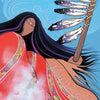 MATTED ART CARDS PAM CAILOUX - Prayers For The Missing - POD1952M - House of Himwitsa Native Art Gallery and Gifts