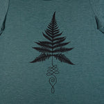 Westcoastees Women's Unalome Fern Scoop Neck T-shirt