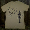 Westcoastees Women's Eagle Pine Crew Neck T-shirt