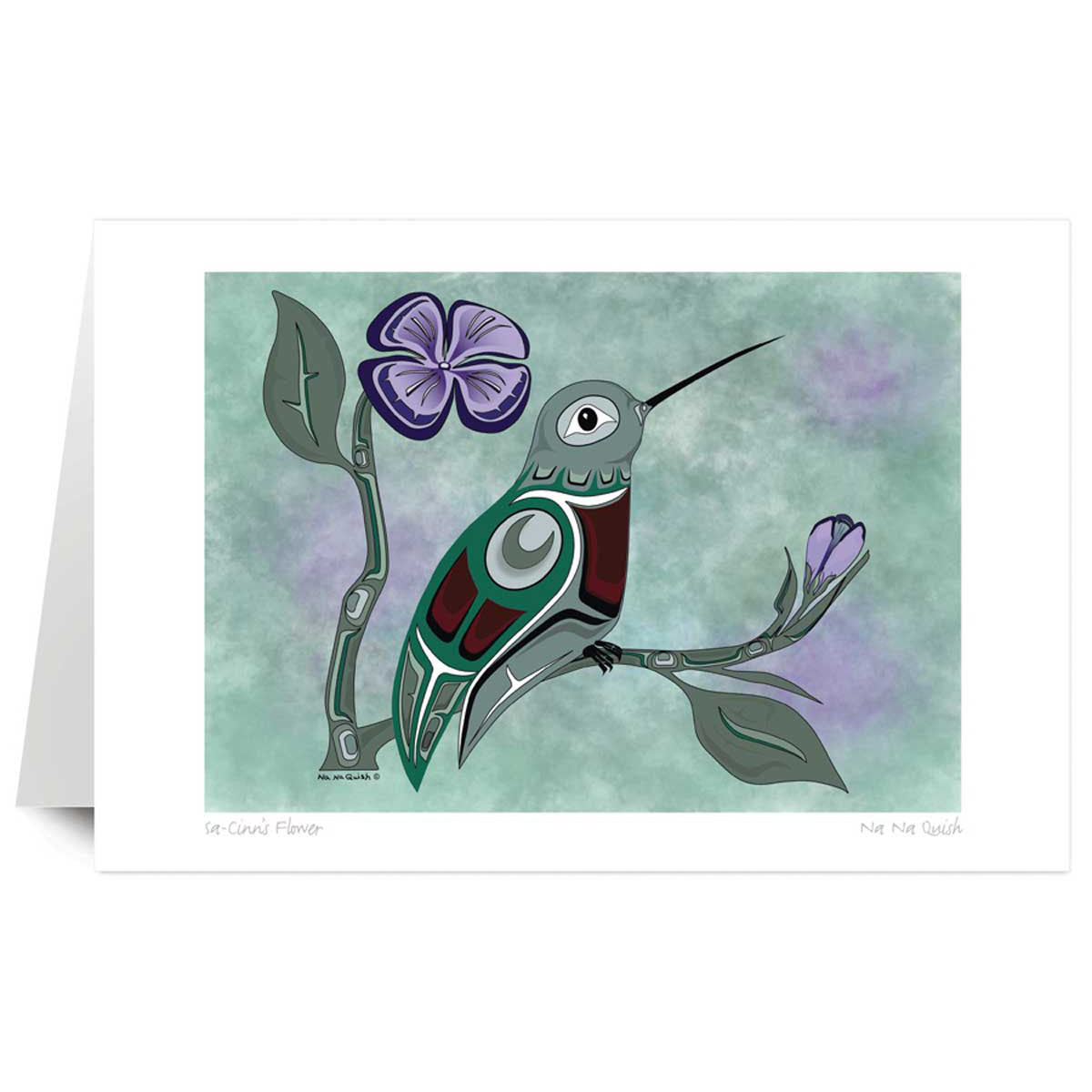 Art Card Sa Cinn's Flower NaNaQuish -  - Art Card - House of Himwitsa Art Gallery