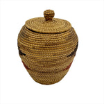 Woven Alakan Inuit Basket Unknown Artist Circa 1900s - House Of Himwitsa - Basketry - House of Himwitsa Art Gallery