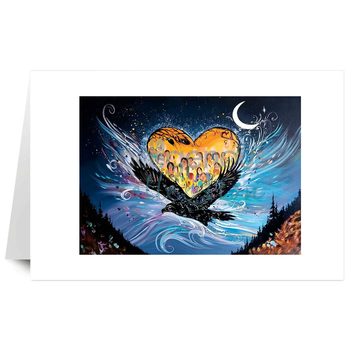 Art Card Carla Joseph All My Relations -  - Art Card - House of Himwitsa Art Gallery