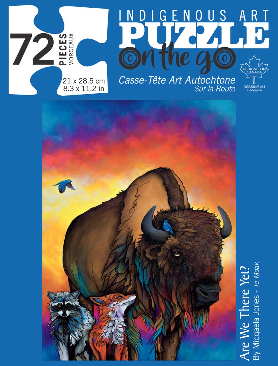 Puzzle On the go Micqaela Jones Are we There Yet -  - Puzzles - House of Himwitsa Art Gallery