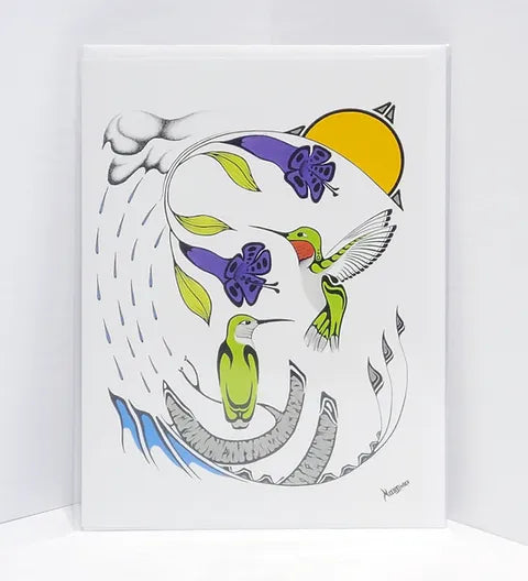 Magnet Mark Nadjiwan All That Is Good - Canadian Art Prints Inc. - Magnet - House of Himwitsa Art Gallery