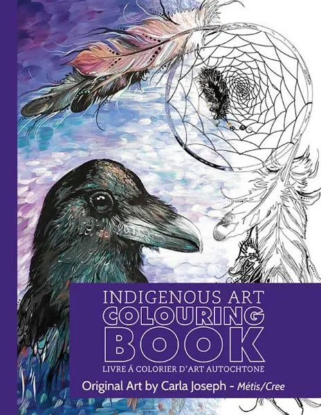 Colouring Book Carla Joseph - Colouring Book Carla Joseph -  - House of Himwitsa Native Art Gallery and Gifts
