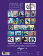 Colouring Book Carla Joseph - Colouring Book Carla Joseph -  - House of Himwitsa Native Art Gallery and Gifts